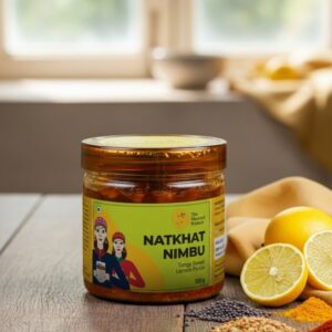 Natkhat Nimbu | Sweet & Tangy Lemon Pickle